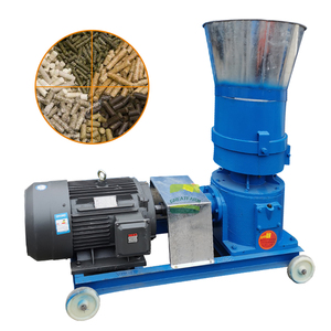 Thức ăn granulator Báo Chí Con lăn millstone gia cầm chăn nuôi Thức ăn viên máy cho lợn thỏ thực phẩm pelletizer - Product Image 2