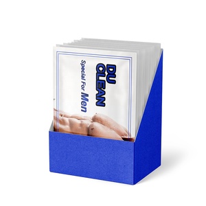 <span class=keywords><strong>Lingettes</strong></span> <span class=keywords><strong>intimes</strong></span> naturelles <span class=keywords><strong>pour</strong></span> <span class=keywords><strong>hommes</strong></span>, enveloppées automatiquement, avec marque personnalisée - Product Image 2