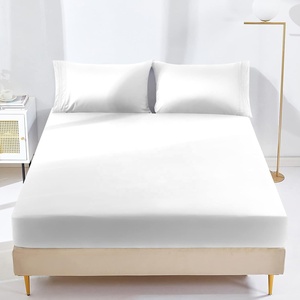 <span class=keywords><strong>500</strong></span> chủ đề đếm thoải mái khách sạn mềm phòng ngủ màu trắng rắn được trang bị tấm với túi sâu lớn cho khách sạn - Product Image 2