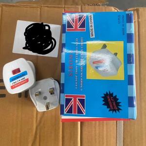 UK Standard 13Amp <b>3</b> <b>Pin</b> <b>Plug</b> Top With Insulated L & N <b>Pins</b> For Extra Safety Design No 1150 Made In Piec - Product Image 2