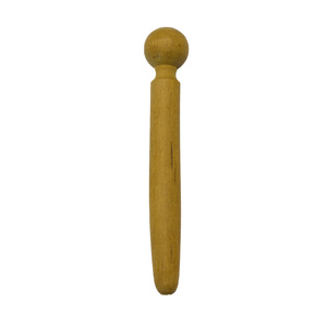 Handgehaltener Holz-Fußmassagestab für Tiefengewebe-Akupressur zur Muskelentspannung Traditionelles Spa-Gesundheitswerkzeug zur Schmerzlinderung - Product Image 1