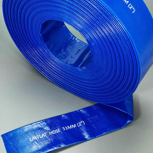 צינור השקיה בטפטוף <span class=keywords><strong>PVC</strong></span> גמיש ועמיד בלחץ גבוה 2 אינץ', 4 בר, 58 PSI, 100 מטר, ללא מחבר כבד - Product Image 3