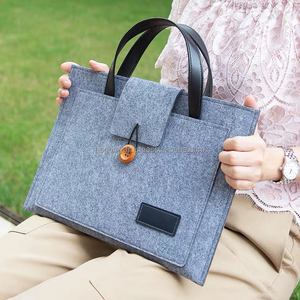 Sacs à main pour ordinateur portable 15 pouces, sacs de voyage en feutre de qualité supérieure, porte-documents d'affaires, sacs de week-end, sacs de transport pour ordinateur portable, sacs cadeaux pour ordinateur portable - Product Image 1