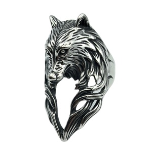 Bague en acier inoxydable 316L pour hommes, vente en gros, style gothique, variété de bagues vintage pour motards, bijoux vikings pour homme, pendentifs - Product Image 3