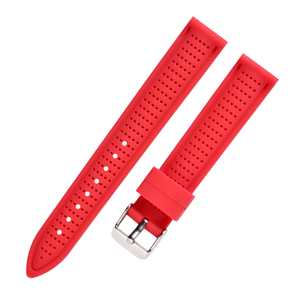 SHX Classic 18mm 20mm 22mm Bracelet de montre en silicone Remplacement du bracelet de montre pour <span class=keywords><strong>Fitbit</strong></span> Versa <span class=keywords><strong>2</strong></span> Versa Lite <span class=keywords><strong>Huawei</strong></span> Xiaomi samsung - Product Image 1
