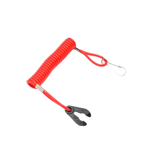 Cordon de sécurité d'arrêt d'urgence pour moteur hors-bord en PU, conforme à la norme ASTM, pour Yamaha - Product Image 1