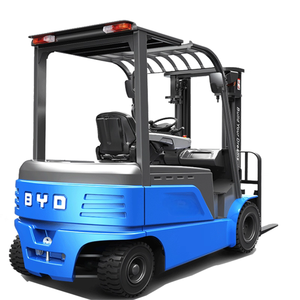 Fuente de alimentación manual BYD, carretilla elevadora equilibrada con capacidad de 2-3 toneladas certificada CE para manipulación logística y elevación de transpaletas - Product Image 1