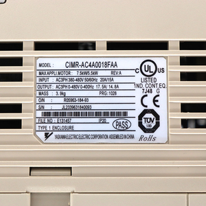 7.5kW CIMR-AC4A0018FAA ไดรฟ์เดิม CIMR-AC4A0018FAA แปลงความถี่ A1000 CIMR-AC4A001 CIMR-AC4A0018FAA - Product Image 4