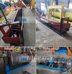 Kleinmaßstäbliche Antimon-Erzverarbeitungslinie <span class=keywords><strong>Stibnit</strong></span>-Bergbauausrüstung Backenbrecher Kugelmühle Schütteltisch Konsentratproduktion - Product Image 1