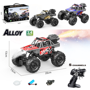 Sino Sản Phẩm Mới 2.4G 1/18 Quy Mô Điều Khiển Từ Xa Xe 5-CH Hợp Kim Phun Leo Núi <span class=keywords><strong>RC</strong></span> Xe Đồ Chơi Xe Tải - Product Image 5