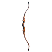 Arc de chasse traditionnel démontable 60/62 pouces pour droitiers et gauchers, arc classique 25-60 lbs