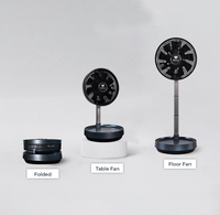 Ventilateur de table électrique rechargeable avec télécommande