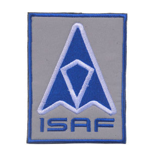工場カスタムロゴ旗カラフルシェニールアフガニスタン特殊部隊コマンドー警備服制服刺繍パッチ - Product Image 2
