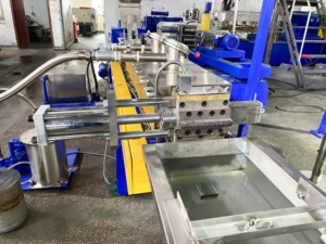 Nhựa máy đùn trục vít đôi viên làm dòng máy - Product Image 2