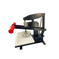 Presse manuelle avec 1 découpeuse carrée pour aimants de réfrigérateur de 50*50MM