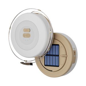 Lampe de camping solaire XINSITE rechargeable, lampe de tente à LED pour l'extérieur, éclairage d'urgence - Product Image 2