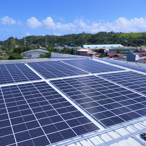 450 Wát Tấm Pin Mặt Trời Kim Loại Roof Gắn Khung 10KW Công Nghiệp Nhà Năng Lượng Mặt Trời Hệ Thống Đơn Giản Đường Sắt Kệ Bracket - Product Image 1