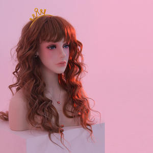 현실적인 미소 무거운 의무 마네킹 머리 실리콘 마네킹 머리 - Product Image 3