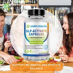 Cápsulas activas GLP personalizadas de fábrica Jiabei, suplementos de hierbas para adultos que apoyan el metabolismo OEM/ODM - Product Image 4