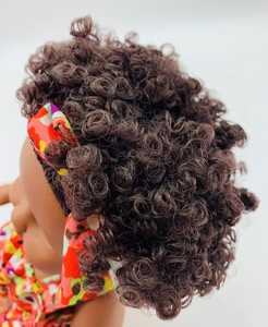 Muñecas Negras Bebé de 20 cm de Altura, <span class=keywords><strong>Muñeca</strong></span> de Vinilo con Apariencia Realista, Muñecas de Piel Negra con Cabello Afro - Product Image 2