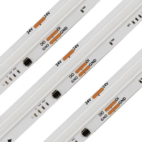 Lampu LED Strip RGB Pixel WS2812B 5m 5050 SMD 576 LED/m 24V 720 Smart Programmable Addressable Individual