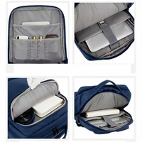 Nouveau Sac à Dos Exécutif Tendance 2026, Design Ergonomique Minimaliste à Flux d'Air, Chargement USB, Imperméable, en Nylon Léger pour Ordinateur Portable