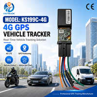 Perangkat Pelacak GPS 4G, Relay Pemutus Mesin Jarak Jauh, Pemantauan Kendaraan Real-Time, Alarm Geo Fence, Pelacak Mobil/Motor Tersembunyi