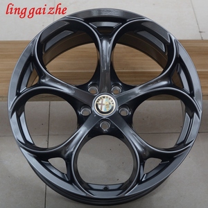 Nouvelles <span class=keywords><strong>jantes</strong></span> en alliage d'aluminium R19 20 pouces 2019x8 19x9 PCD5-110 CB65.1crr pour <span class=keywords><strong>Alfa</strong></span> <span class=keywords><strong>Romeo</strong></span> Giulia Juliet - <span class=keywords><strong>Jantes</strong></span> moulées à cinq branches - Product Image 3