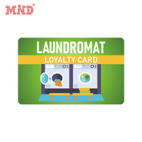 Kontrol akses kustom kartu pembayaran PVC laundry kartu ID IC pintar