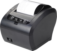 Caisse enregistreuse moderne, terminal de point de vente Android avec imprimante et scanner