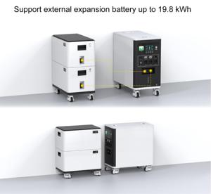 Fuente de alimentación de almacenamiento de energía móvil <span class=keywords><strong>6KWh</strong></span> 51,2 V 130Ah Batería de fosfato de hierro de litio de almacenamiento de energía todo en uno - Product Image 2