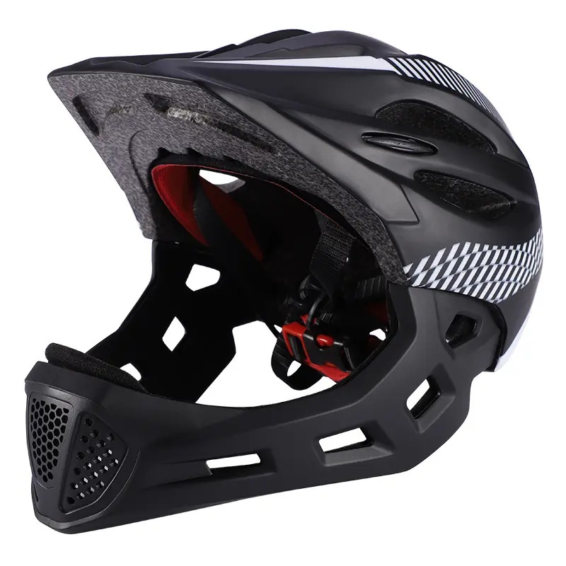 OEM&ODM Road Helmet with light and bug net mountain bike helmet mtb bmx full face helmet with children