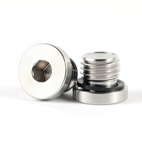 Prix d'usine JINZHIZE Bouchons de vidange hexagonaux à douille PT NPT, bouchons de tuyau à vis, finition brute, attaches étanches