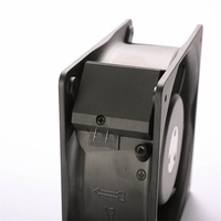 Turbine carrée en métal 160X65mm 120AC Ventilateur de refroidissement thermique d'échappement à flux axial pour machine à souder Ups Cnc