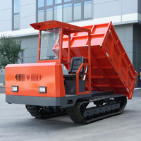 Hersteller Rabatte Crawler Dumper Euro 5 CE EPA Automatisches Entladen Diesel Crawler Dumper Farm Construction Mini Dumper