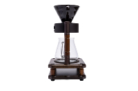 Cafetière à filtre en aluminium vintage faite à la main, rétro, pour serveur en verre Chemex, carafe, kit de préparation complet avec capacité de 4 tasses