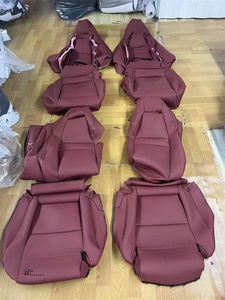 Convient pour Porsche Panamera/911/718/Cayenne/Boxster |   Housses de siège en cuir personnalisables - Product Image 4