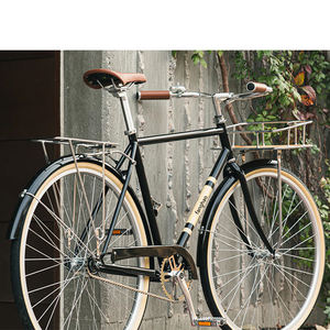 Venta caliente <span class=keywords><strong>bicicleta</strong></span> de acero de velocidad variable para adultos para mujeres 24 pulgadas <span class=keywords><strong>Bicicleta</strong></span> de ciudad calidad casual retro clásico señora ciclo para la venta - Product Image 6