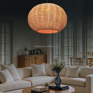Lampadario in <span class=keywords><strong>Rattan</strong></span> naturale, - Product Image 4