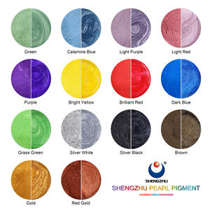 Poudre <span class=keywords><strong>de</strong></span> Mica colorée en résine époxy, Pigment <span class=keywords><strong>de</strong></span> Mica, poudre <span class=keywords><strong>de</strong></span> paillettes pour bougie - Product Image 4