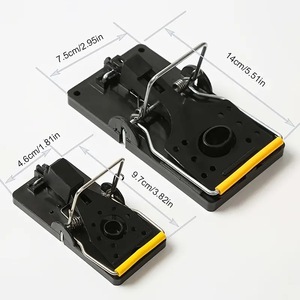 <span class=keywords><strong>2025</strong></span> Bán hàng nóng kim loại rắn Snap bẫy nhựa chuột và chuột bẫy cho nhà và vườn kiểm soát dịch hại - Product Image 3