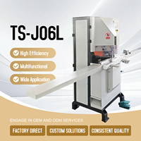 Scie à onglets double haute vitesse à commande directe d'usine, machine de découpe d'angles pour cadres, facile à utiliser pour le bois, le MDF, le PS et les cadres en aluminium