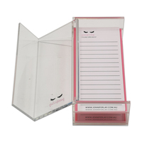 Ensemble professionnel de plateaux à cils en acrylique transparent, organisateur de palette pour extensions de cils, support réutilisable pour plateau à cils, outil de salon