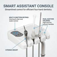 Unité dentaire intelligente professionnelle avec écran tactile de 10 pouces et fauteuil ergonomique à mémoire de forme pour une utilisation en clinique dentaire moderne