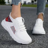 Chaussures chaussettes pour femmes à bout large, respirantes, en tissu extensible, légères, avec semelle intermédiaire en EVA amortissante, baskets de sport antidérapantes pour l'hiver