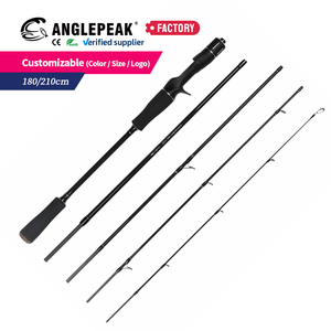 <span class=keywords><strong>Canne</strong></span> à pêche de voyage en fibre de carbone 5 sections 1,8m 2,1m ML Action pour eau douce, <span class=keywords><strong>canne</strong></span> à leurre, <span class=keywords><strong>canne</strong></span> spinning et casting pour la pêche au bar - Product Image 6