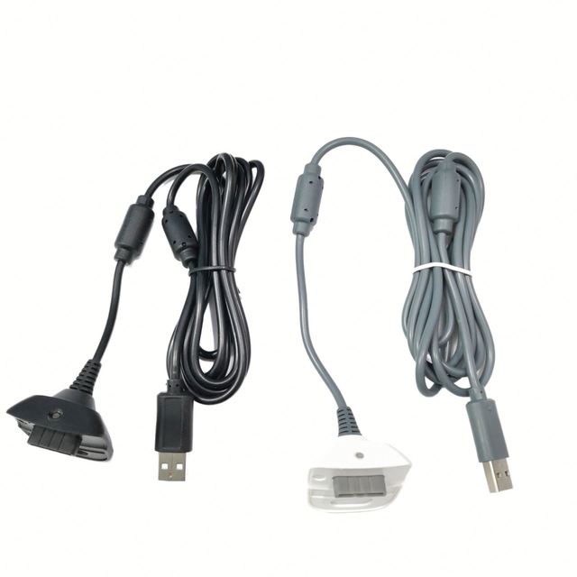 2025S for 360 Wireless Controller Gamepad Charging Cable (Plastic)-Wired Adapter