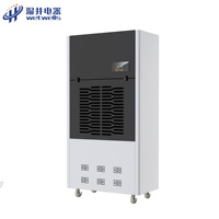Déshumidificateur d'air industriel WETWELLS MCH-10GW, nouvelle génération, haute résistance aux températures, 240L/D, 380V, pour zones à forte humidité