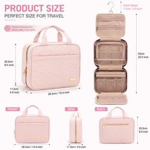 Portable Hanging <b>Toiletry</b> <b>Bag</b> Travel Cosmetic Organizer Makeup <b>Bag</b> for Women Large Capacity Bathroom Storage <b>Bag</b> Custom Logo OEM - Product Image 2
