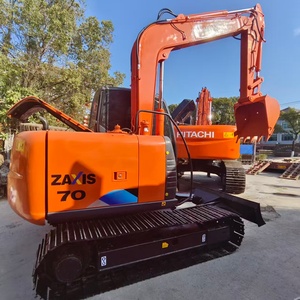 รถขุดฮิตาชิ ZX70 มือสอง 7 ตัน รถขุดขนาดเล็กแบบตีนตะขาบ ใช้งานน้อย ระบบไฮดรอลิก รถขุดมือสอง ZX55 ZX60 ขายดี - Product Image 3